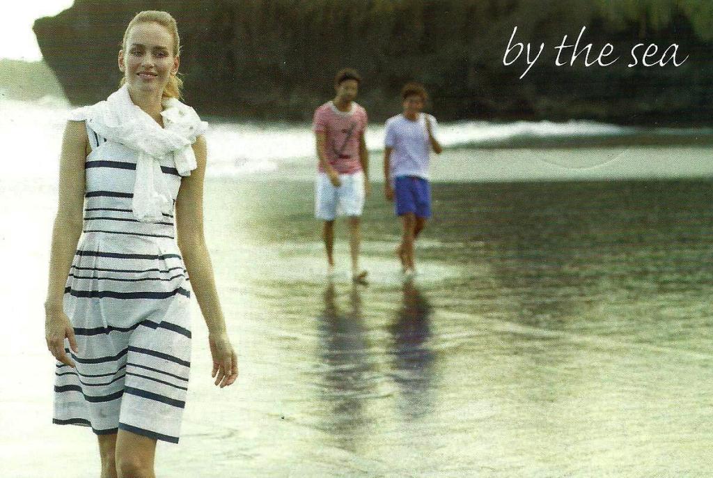 By The Sea (www.bytheseatropical.com). Postcard by Bali Alternative Media. 2015