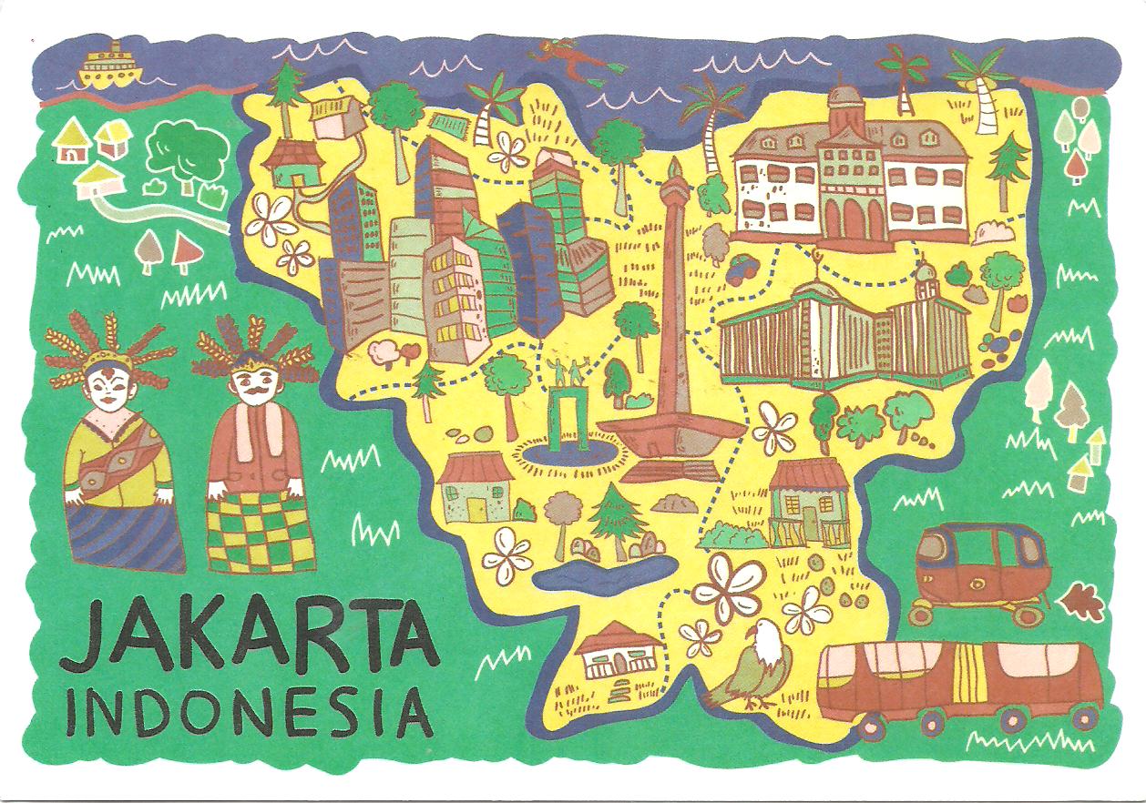 Peta Indonesia Hqeem Stamps